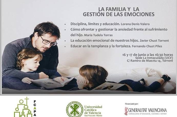 DESDE FCAPA: CURSO LA FAMILIA Y LA GESTIÓN DE LAS EMOCIONES